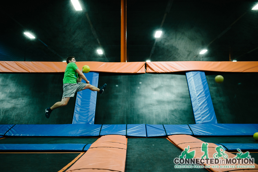 Connected in Motion: Trampoline Dodgeball 2013
