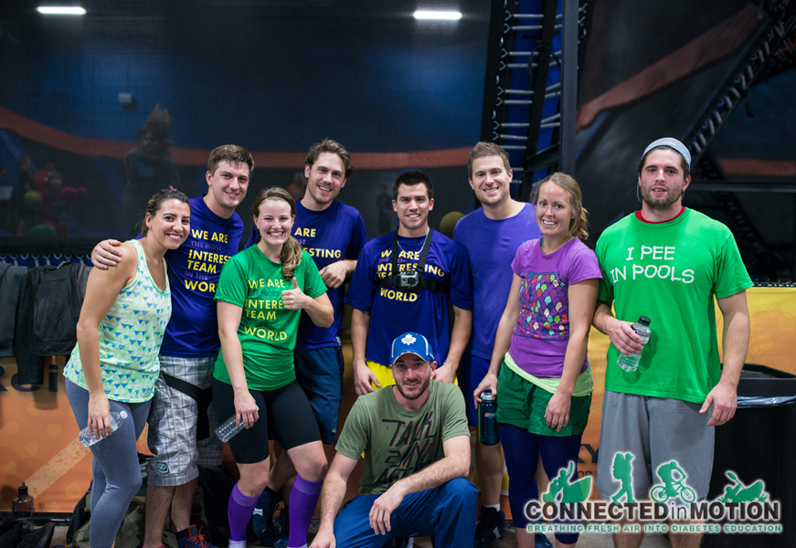 Connected in Motion: Trampoline Dodgeball 2013