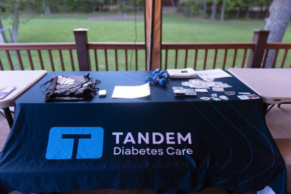 Tandem Diabetes Care Table at Northeastern Slipstream 2023